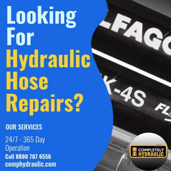 Hydraulic hose repairs